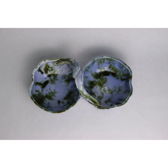 Stangl Pottery “Caribbean” Double Dish – Hand Painted – 3784 - Picture 2 of 6